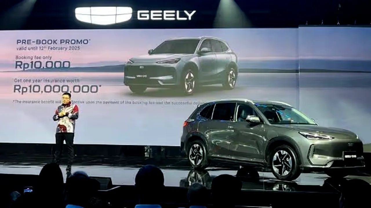 Geely Kembali ke Pasar Indonesia Incar Tren Mobil Listrik