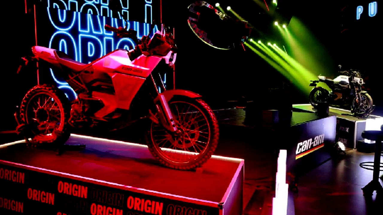 Can Am Meluncurkan 2 Motor Listrik di Indonesia